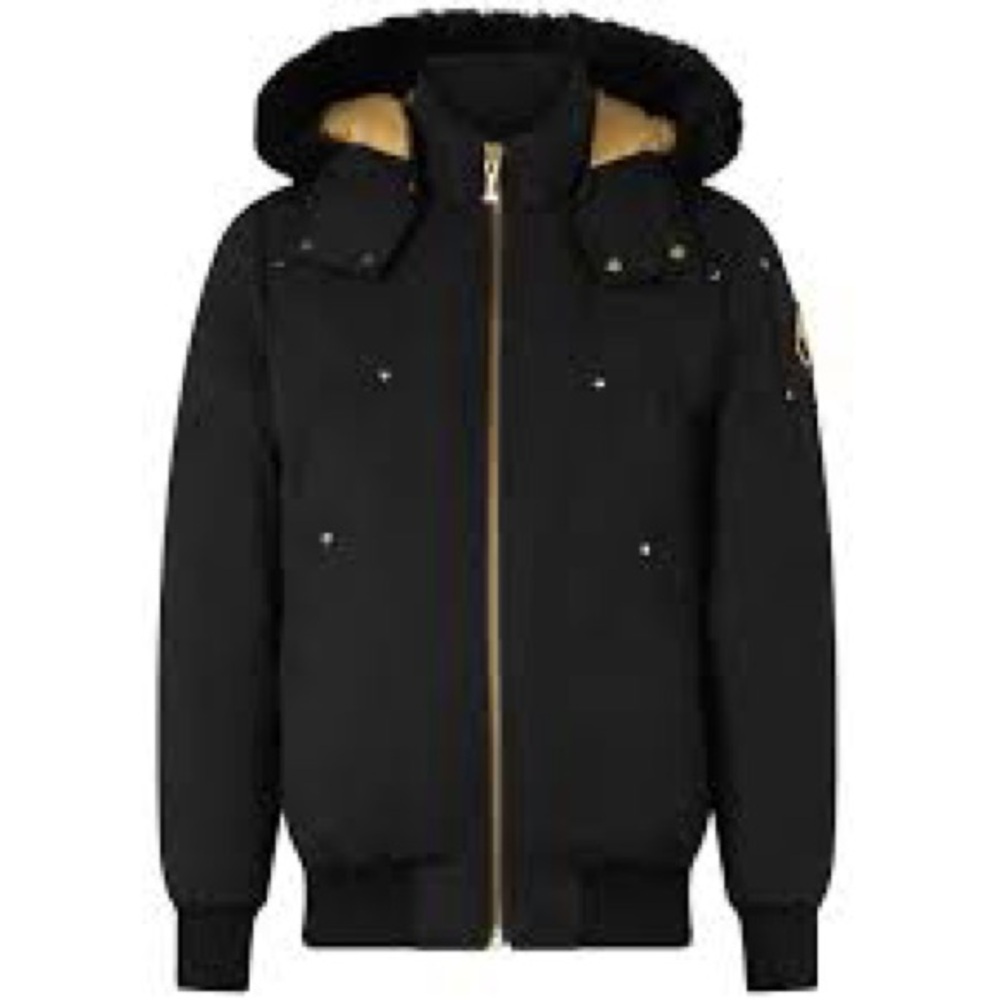 Moose Knuckles Black and gold